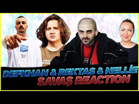 Nellie & Bektaş & Defkhan - Savaş REACTİON #rap #hiphop #türkçerap #reaction @Defkhan59 @Iam_nellie