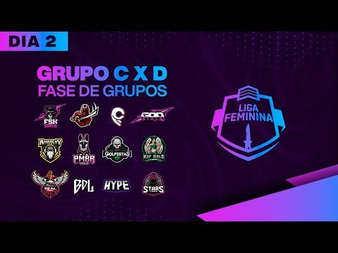 LIGA FEMININA GRUPO C x D - DIA 2 - #NFADASPODEROSAS