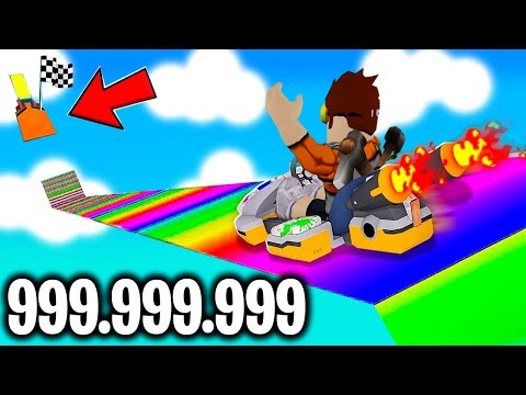 GIOCO allo SCIVOLO più LUNGO DI ROBLOX +999.999.999 STUDS