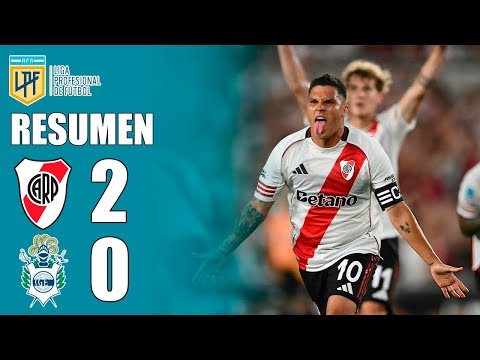 River Plate vs Gimnasia 2-0 Resumen | Liga Profesional de Fútbol 2026