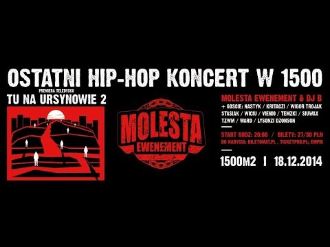 Ostatni Koncert W 1500 m2 występują: NPS, Nastyk, Wigor, Łysonżi, Molesta, Grizzlee, Diox