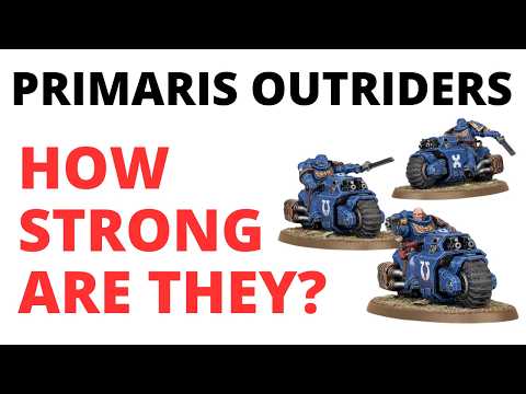 Space Marine Outriders - Are they STRONG Now? Unit Review