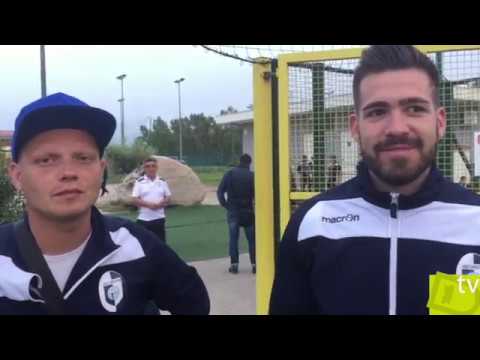 Riccardo Milia (Centrocampista) e Daniele Bove (Portiere), Carbonia 25-04-2018 - Diario Sportivo