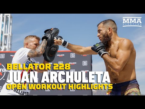 Bellator 228: Juan Archuleta Open Workout Highlights - MMA Fighting