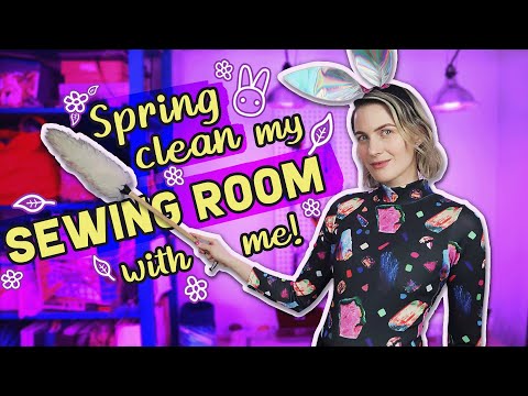 Watch Me Spring Clean and Declutter My Sewing Space in a Weekend