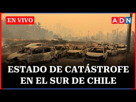 🚨 Incendios Forestales provocan Estado de Catástrofe en el sur de Chile