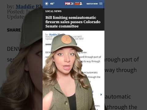 Unconstitutional Semi-auto Ban Passes Committee ￼￼#2ndamendment #shortsvideo #shortsfeed #shorts Thumbnail