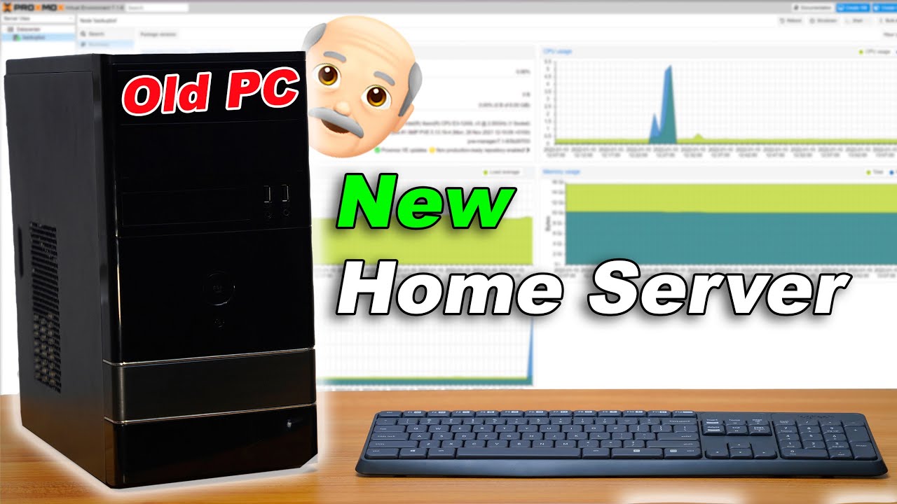 Home Server Setup - Turn your old PC into a useful home server