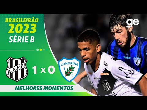 Gols e lances de Ponte Preta x Londrina
