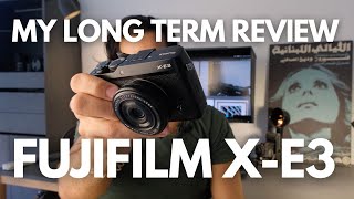 Video thumbnail for My long term review with  Fujifilm X-E3 by Photography with Elio
