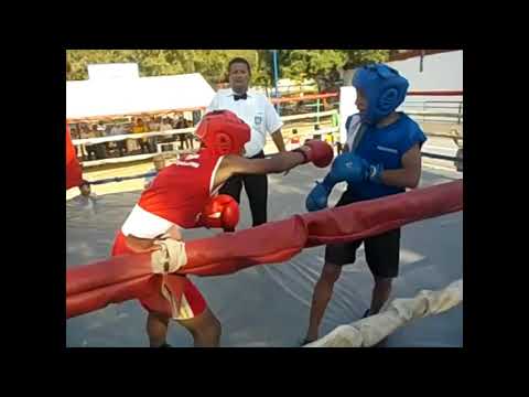 JOAXI MINA VS WISTON GOMEZ, BARRIO RIGOBERTO LOPEZ PEREZ, 100 LIBRAS  21 DE ABRIL DE 2021