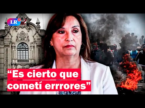 ¡SE DEFIENDE! | Dina Boluarte se victimiza tras su rechazada gestión como presidenta | #HLR
