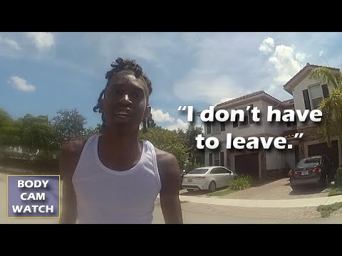 Police Step In When 19-Year-Old Won’t Leave Girl Alone