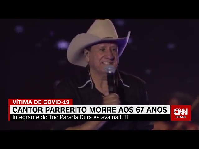 Morte do cantor Parrerito do Trio Parada Dura na RecordTV Minas . . #s