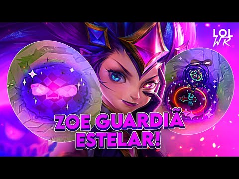 É ELA: ZOE GUARDIÃ ESTELAR É BELÍSSIMA | LoL Wild Rift