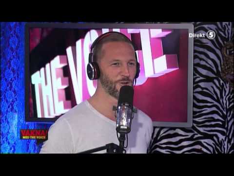 Så tvättar Martin Björk röven - VAKNA! med The Voice