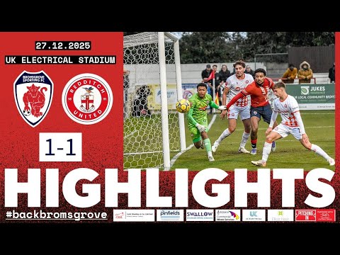 Sporting forced to settle for draw in derby | Bromsgrove Sporting 1-1 Redditch United