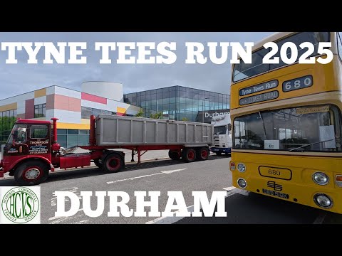 Tyne Tees Run 43rd Historic Commercial Vehicle Society June 2025 Durham Johnston Midway Stop #truck