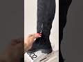 Сапоги-ботфорты женские утепленные 597022 Черные Відео