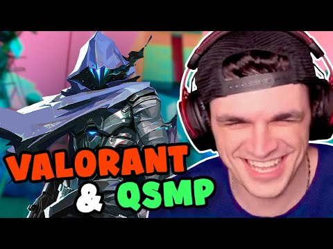 QSMP DAY 163 & VALORANT 5-STACK ft. BROOKE, CORPSE & MORE! (1/2) - Foolish VOD