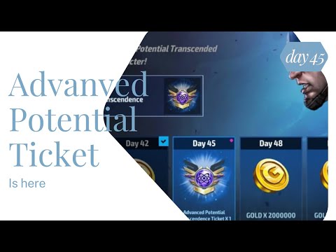 Advanced Potential Ticket is Here. Day 45 F2P (marvel future fight)
