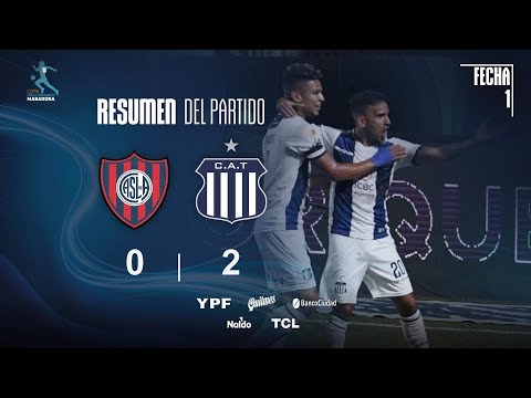 Copa Diego Maradona | Fases | Fecha 1 | resumen de San Lorenzo - Talleres