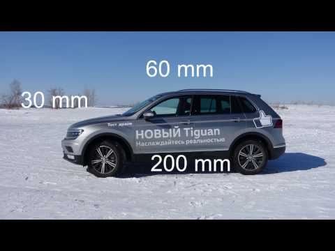 Габариты тигуана 2018