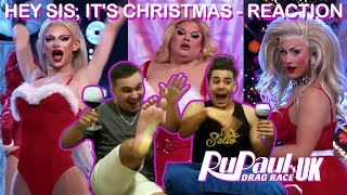 RuPaul - Hey Sis It&#39;s Christmas (ft Krystal Versace, Ella Vaday, Kitty ScottClaus) - BRAZIL REACTION