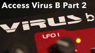 Video thumbnail for Access Virus B Demo Part 2 by Panu M Savolainen