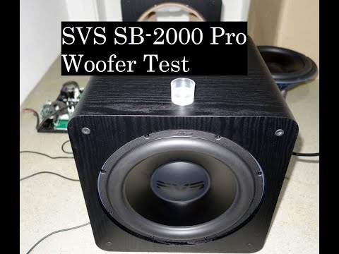 SVS SB-2000 Pro – Woofer-Test