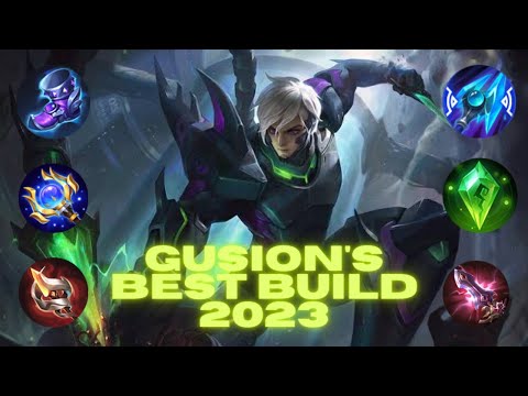 Gusion Best Build 2023!! One Hit 🥶 - Gusion Gameplay - MLBB