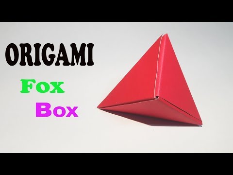 Modular Origami 'Fox Box' Tutorial ♥ DIY ♥ | Paper Craft | Baby Craft