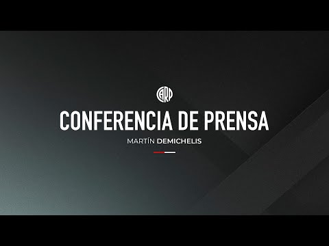Martín Demichelis en conferencia de prensa [EN VIVO]