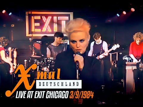 WATCH NOW: Xmal Deutschland Live at Exit Chicago 1984