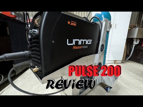 UniMig Razor Weld Pulse 200 MIG  - Lets put it to work -