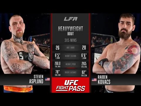 Steven Asplund vs Raiden Kovacs full fight