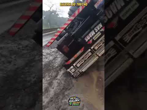 🚛 Mureta no Trevo de Paulo Frontin Volta a Ser Alvo de Reclamações na BR 476
