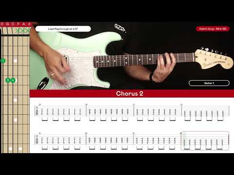 Adam's Song Guitar Cover Blink-182 🎸|Tabs + Chords|