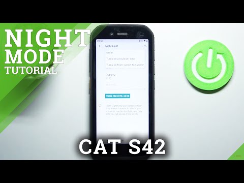 How to Turn On Night Mode in CAT S42 – Adjust Brightness