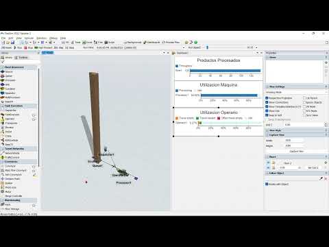 Optimización de Modelos de Simulación con OptQuest en FlexSim