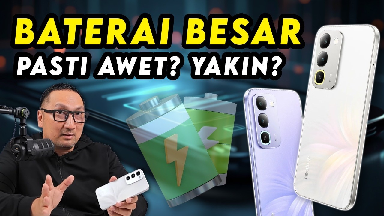 HP Baterai Besar, Bukan Jaminan Irit Daya? feat. realme C100