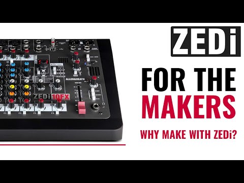 Allen & Heath ZEDi-10FX Compact Hybrid Mixer/USB Interface w/On-Board Effects Engine (B-Stock) image 15