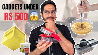 OMG😱 Kitchen Gadgets Under RS 500 🤯| Testing Weird Amazon Kitchen Tools | Cheap Kitchen Gadgets