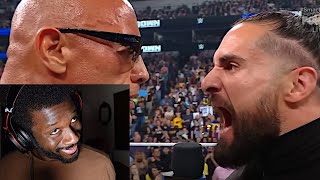 THINGS GET HEATED 🔥👀  Seth and Cody Rhodes CONFRONT The Rock! (Reaction)