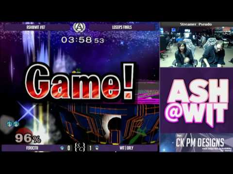 Ferocitii (Peach) vs WIT | ORLY (Falcon) - ASH@WIT #87 Melee Loser's Finals