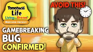 Gamebreaking BUG Confirmed For Tomodachi Life: Living The Dream Demo!