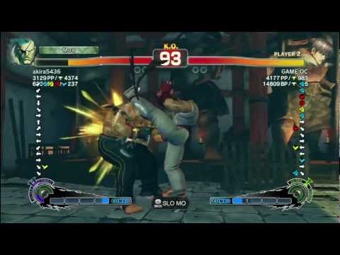 akira5436 (Sagat) vs GAME OC (Guy) - SSF4AE2012 *1080 HD*