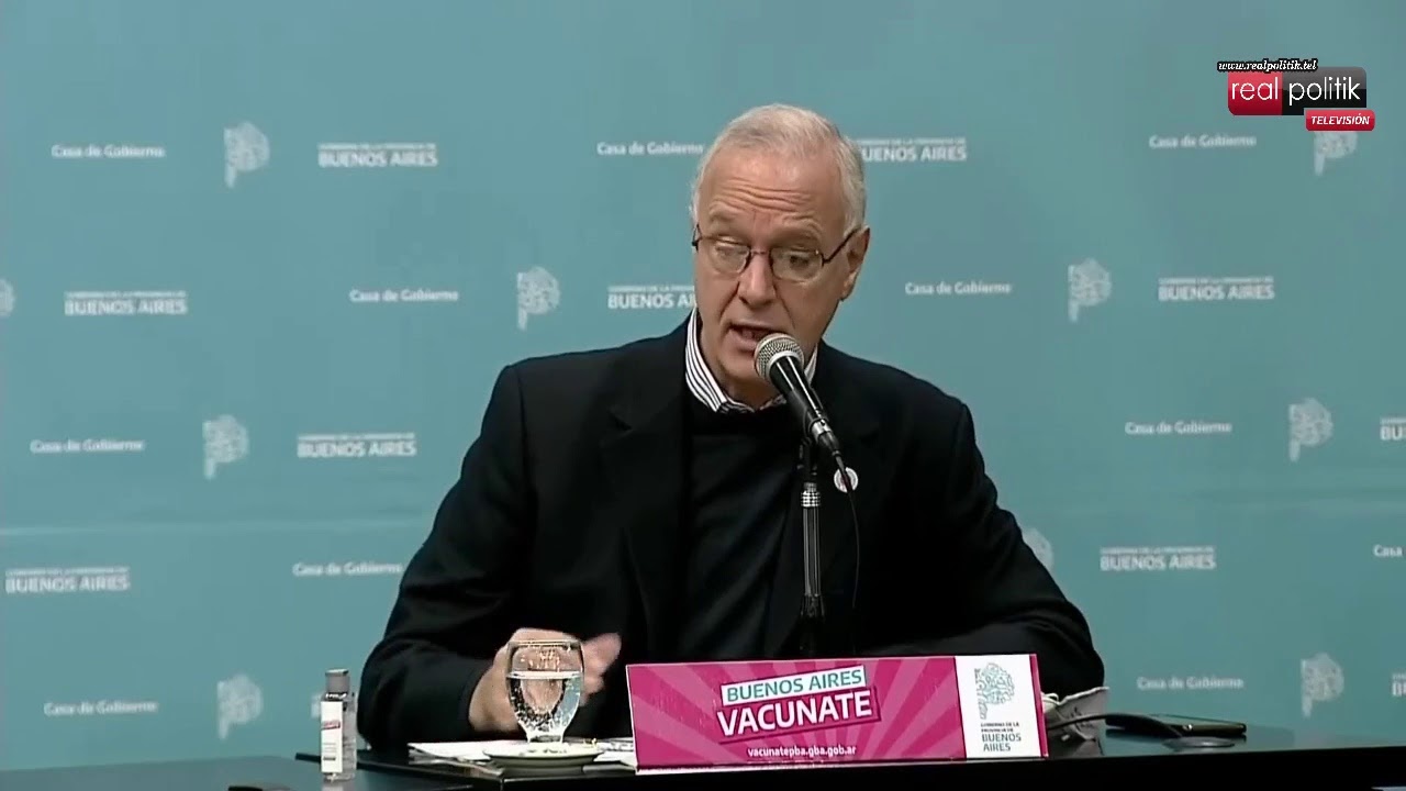 Kicillof: "Terminamos la vacunación en 31 distritos de la provincia de Buenos Aires"