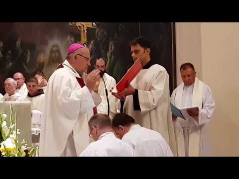 Arhivska snimka: Đakonsko i prezbitersko ređenje u crkvi Sv. Franje Ksaverskog u Zagrebu, 30.06.2018