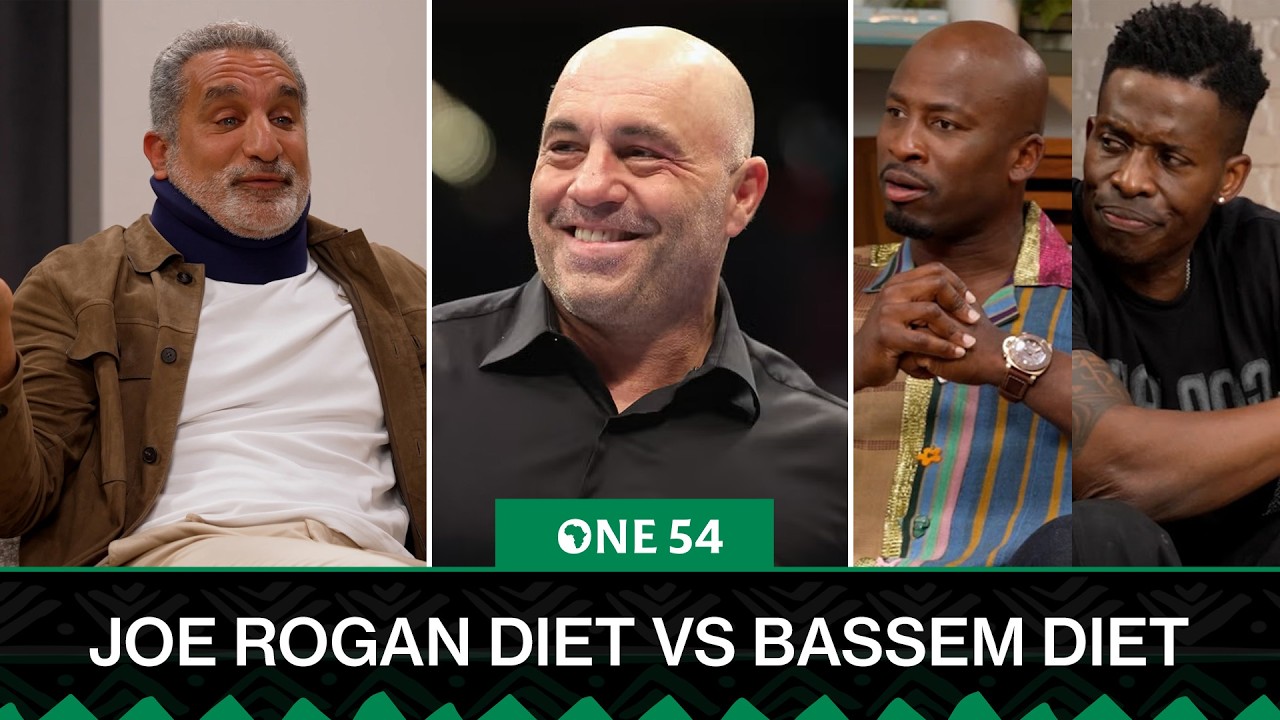 Joe Rogan Diet vs Bassem Youssef Diet (America vs Egypt) | One54 Africa Podcast